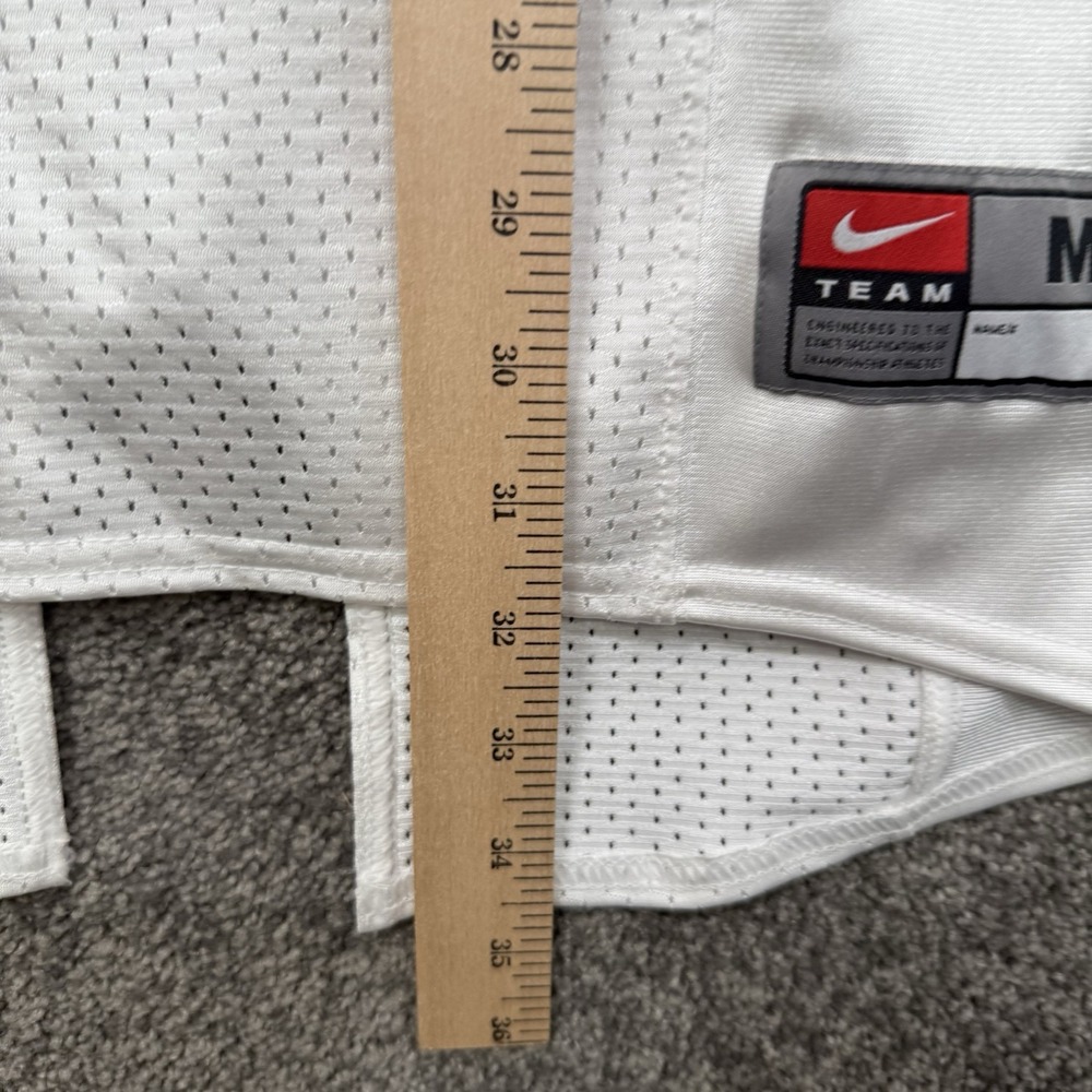 Nike Pro Combat Speed Football Jersey Mens M With Tags #473569 White Red - Picture 9 of 12